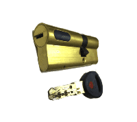 Картинка Цилиндровый механизм Mauer New Wave 4 ключ-ключ-L=77мм/31-46/,цвет латунь, 5 ключей в Южно-Сахалинске Цилиндровый механизм Mauer New Wave 4 ключ-ключ-L=77мм/31-46/,цвет латунь, 5 ключей в Южно-Сахалинске